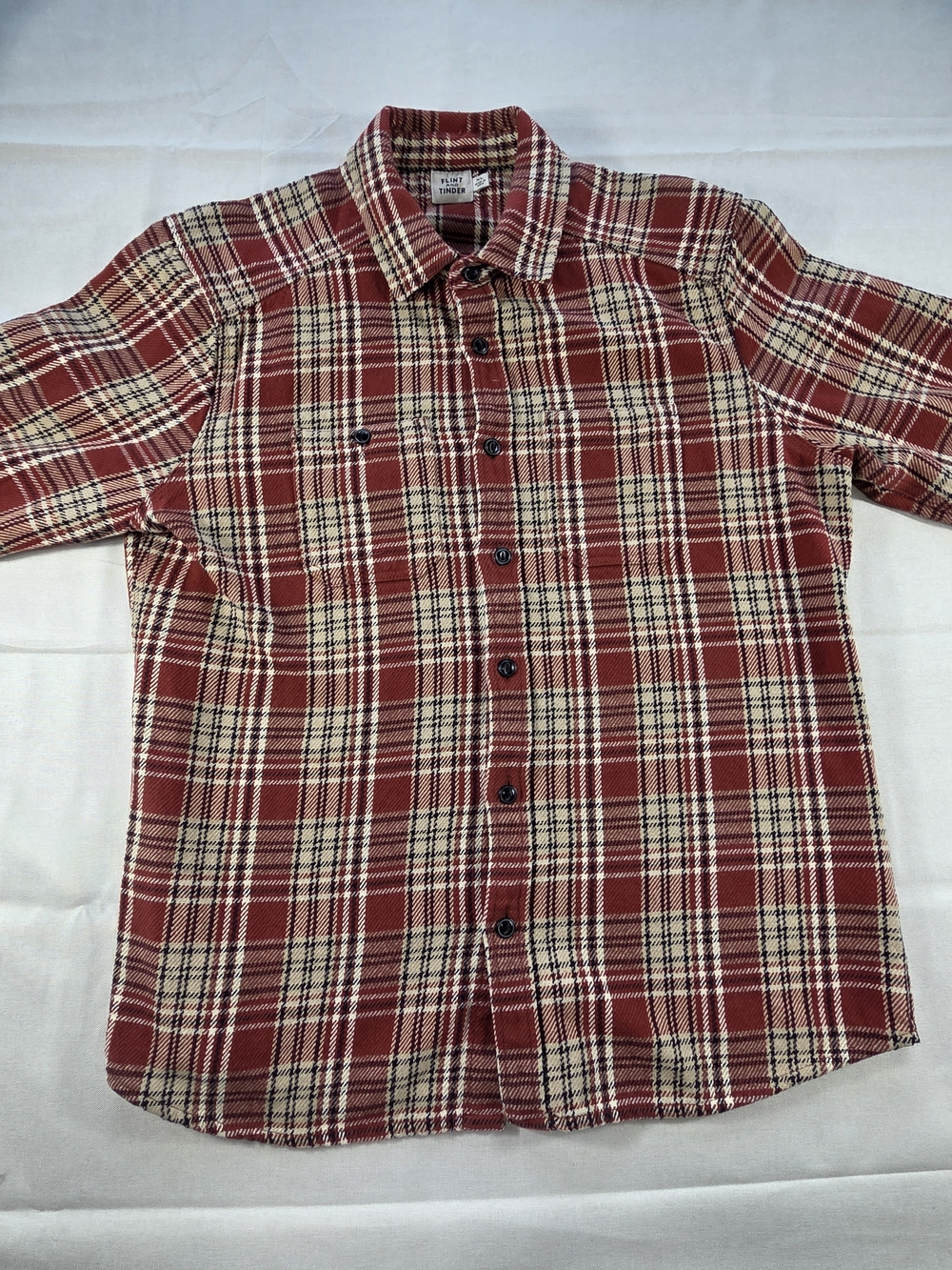 Flint & Tinder XL Heavyweight Plaid Flannel Shirt Huckberry